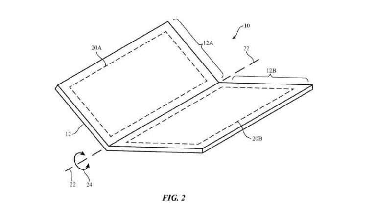 Can a foldable smart phone be protected as a patent?